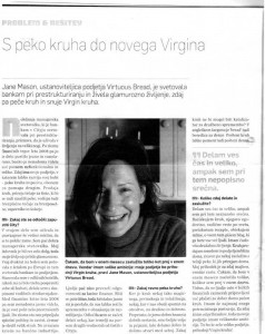 slovenian Jane Mason interviewed in Management Magazine, the top Slovenian Management Magazine about work life balance and career change
