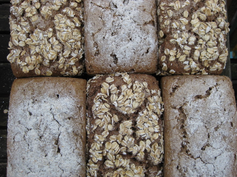 What is dark rye flour?