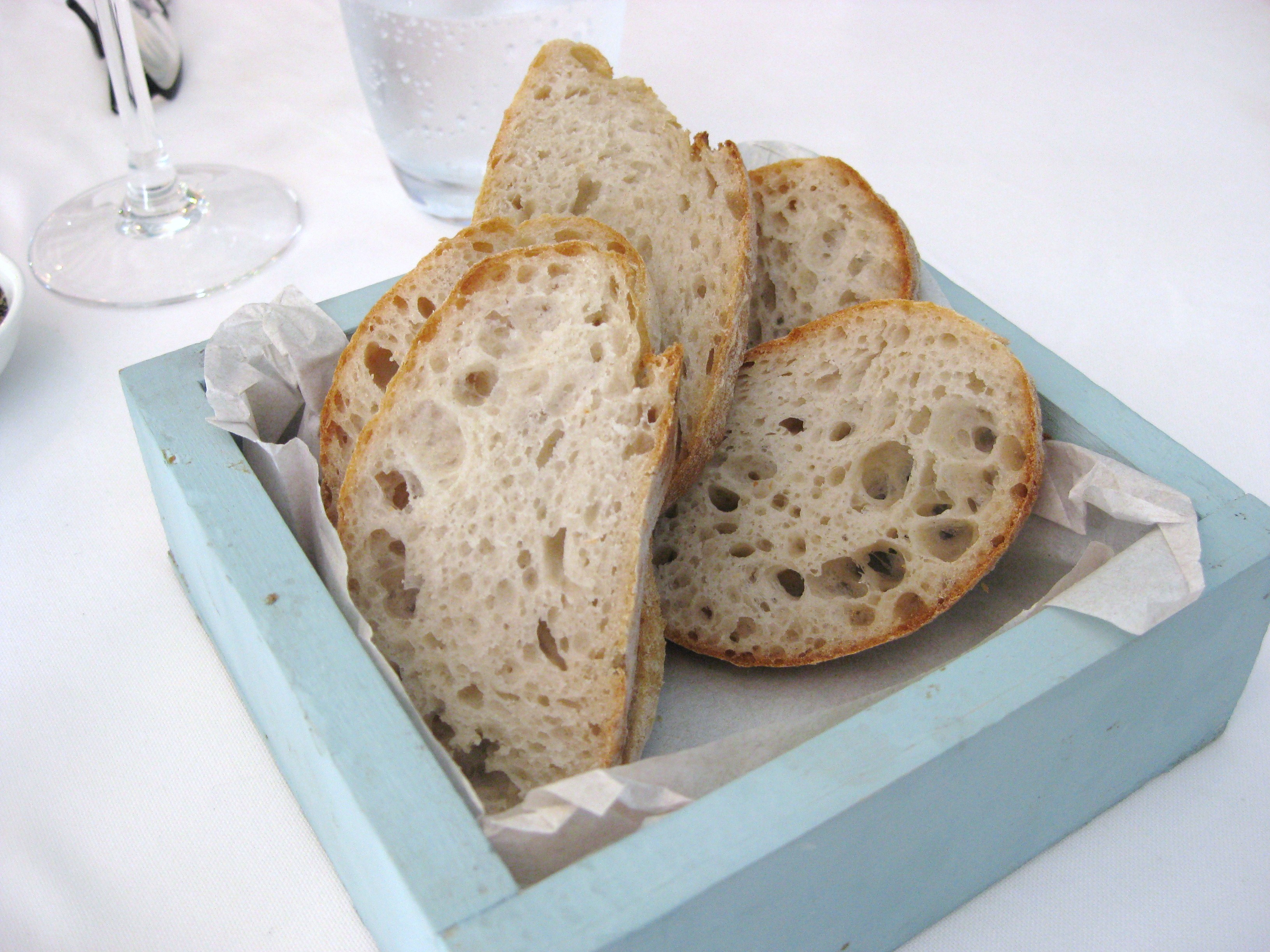 How do I get holes in my artisan bread