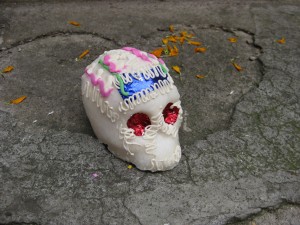 sugar skull for day of the dead