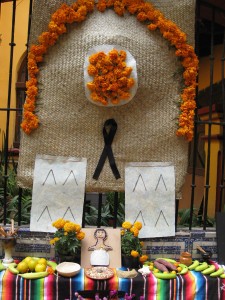 dia del muerto ofrenda
